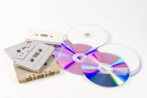 cd dvd cassette tape disposal